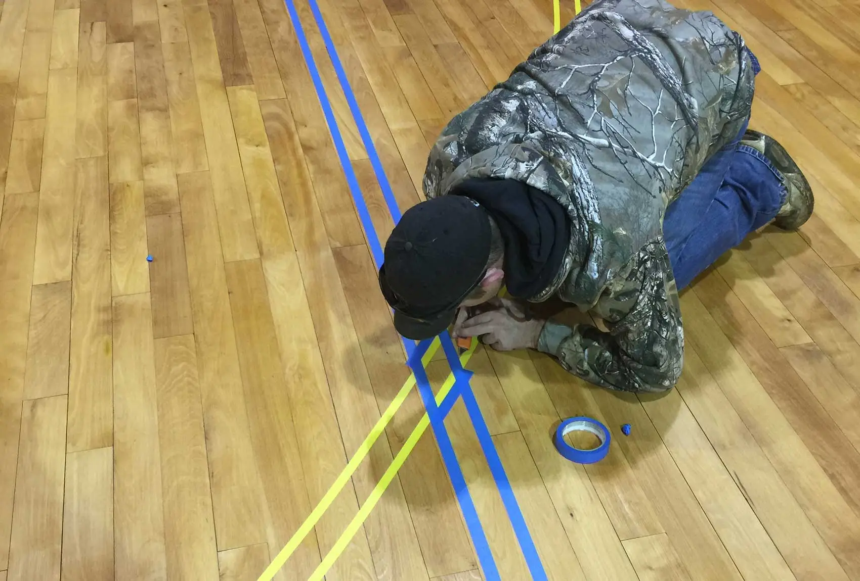 About Palmetto Floor Sanding 1 basketball court project 3