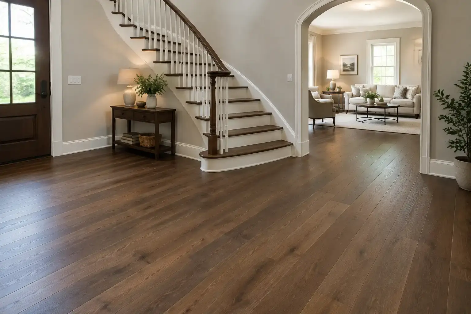 Residential Floors 9 hardwood custom stain