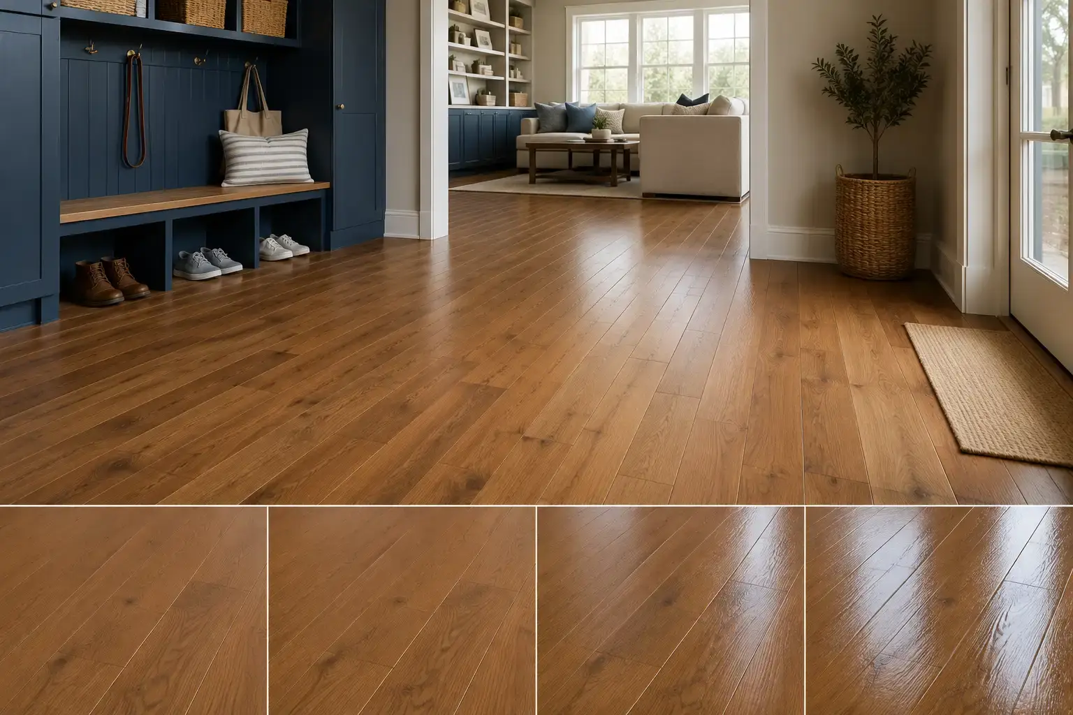 Residential Floors 10 hardwood sheen options