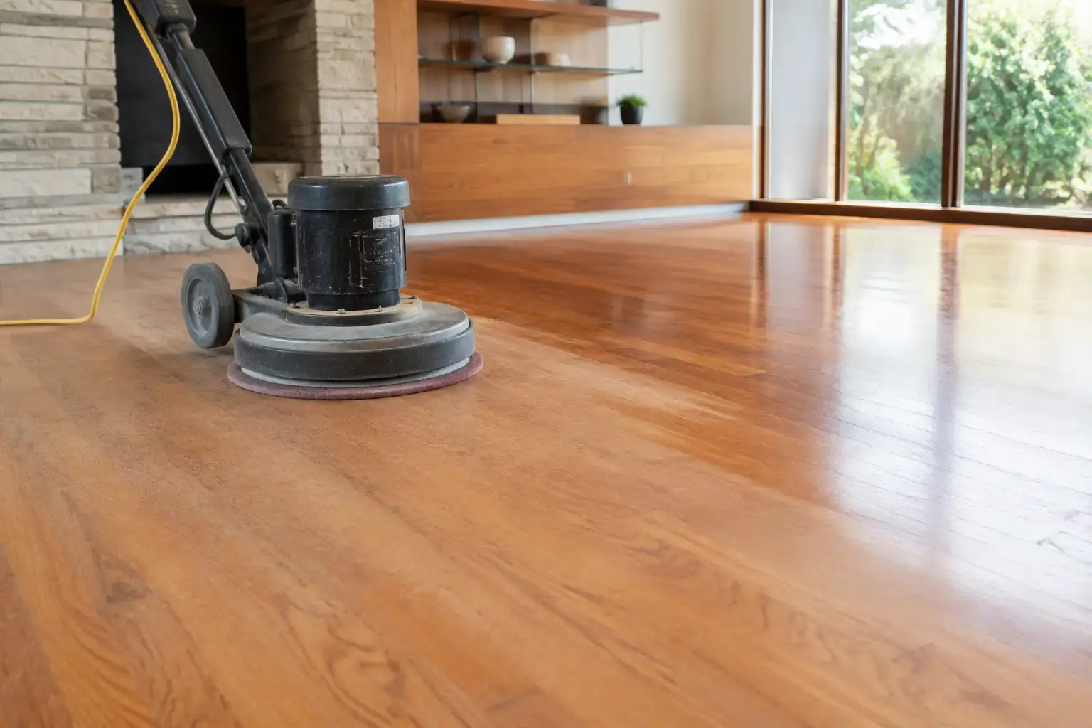 Hardwood Floor Sanding and Refinishing 8 screen recoat